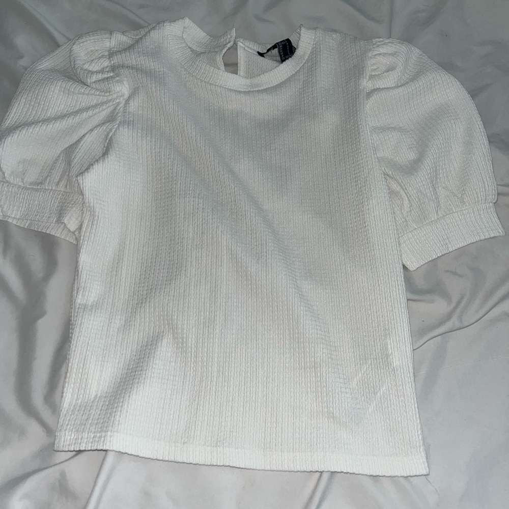 white dressy shirt, forever 21
